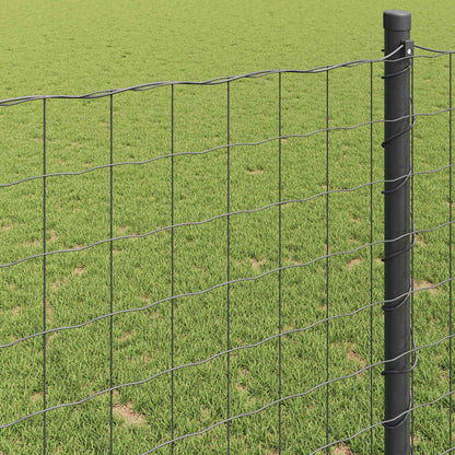 Eurozaun Grau 0.4 x 50 m PVC-beschichtetes Eisen
