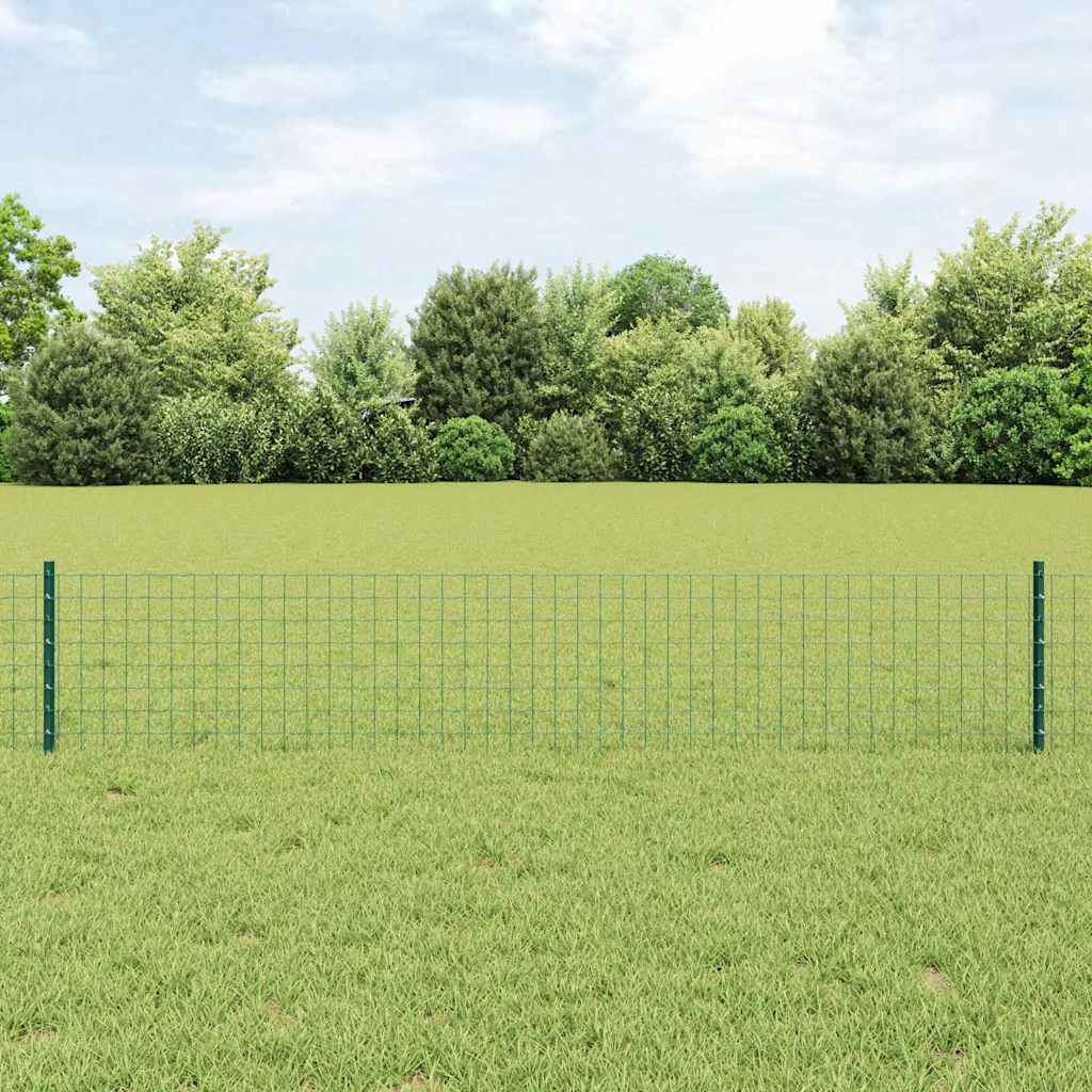 Grün Zaunpfosten 44 pcs Grün Stahl