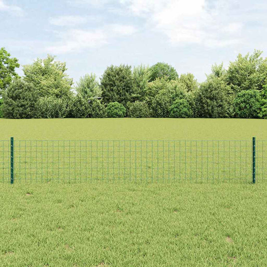 Grün Zaunpfosten 44 pcs Grün Stahl