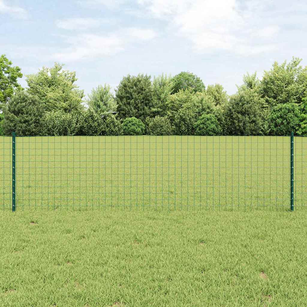 Grün Zaunpfosten 44 pcs Grün Metall