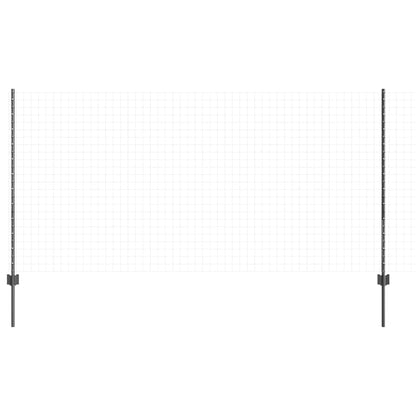Zaunpfosten Other 44 pcs Grau Pulverbeschichteter Stahl
