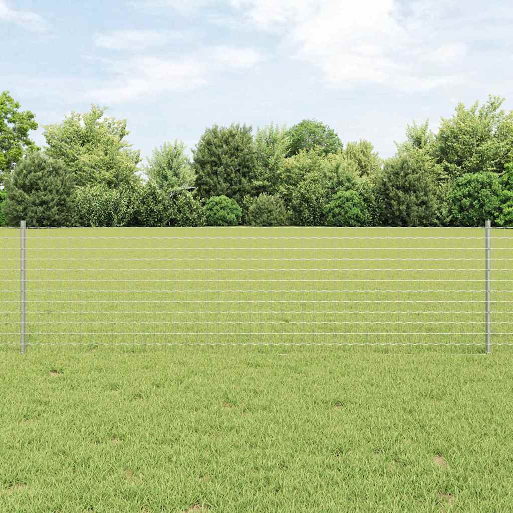 Zaunpfosten 44 pcs Silber Verzinkter Stahl