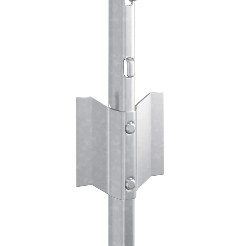 Grün Zaunpfosten 44 pcs Silber Verzinkter Stahl