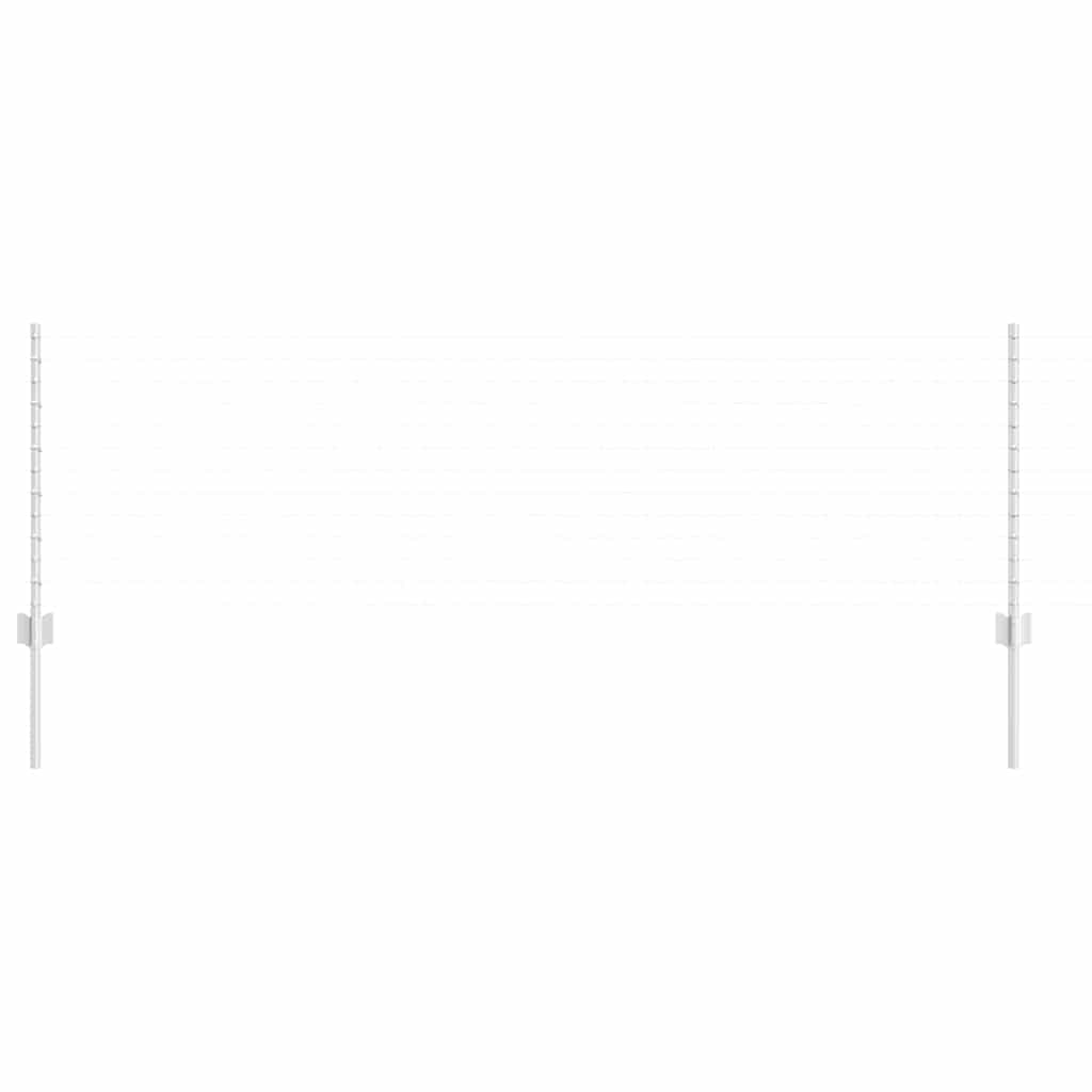 Grün Zaunpfosten 44 pcs Silber Verzinkter Stahl