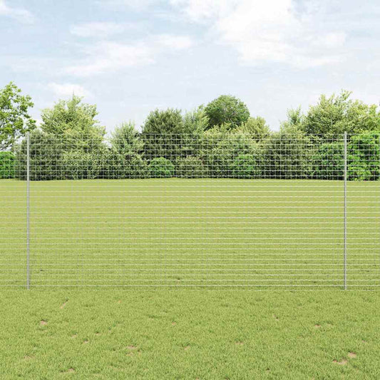 Zaunpfosten 44 pcs Silber Verzinkter Stahl
