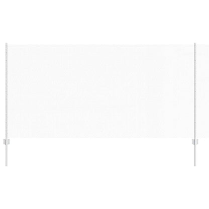 Zaun mit Pfosten Silber 1.2 x 10 m Stahl