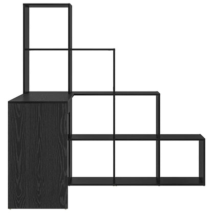 Eckschreibtisch Schwarz Eichen-Optik 101,5 x 149,5 x 149,5 cm