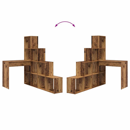 Eckschreibtisch Altholz 101,5 x 149,5 x 149,5 cm Holzwerkstoff