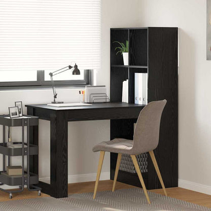 Schreibtisch Schwarze Eiche 122 x 67 x 145 cm Holzwerkstoff