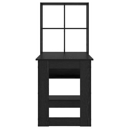 Schreibtisch Schwarze Eiche 122 x 67 x 145 cm Holzwerkstoff