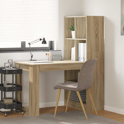 Schreibtisch Sonoma Eiche 122 x 67 x 145 cm Holzwerkstoff