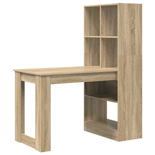 Schreibtisch Sonoma Eiche 122 x 67 x 145 cm Holzwerkstoff
