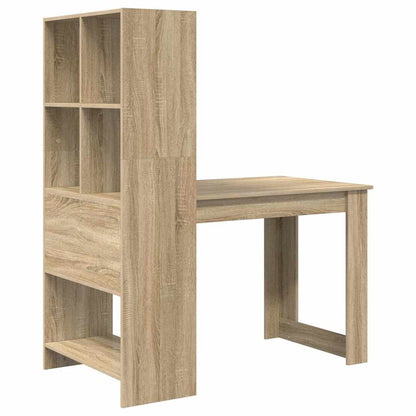 Schreibtisch Sonoma Eiche 122 x 67 x 145 cm Holzwerkstoff