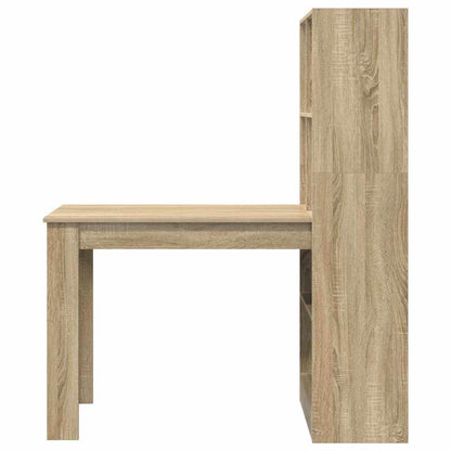 Schreibtisch Sonoma Eiche 122 x 67 x 145 cm Holzwerkstoff
