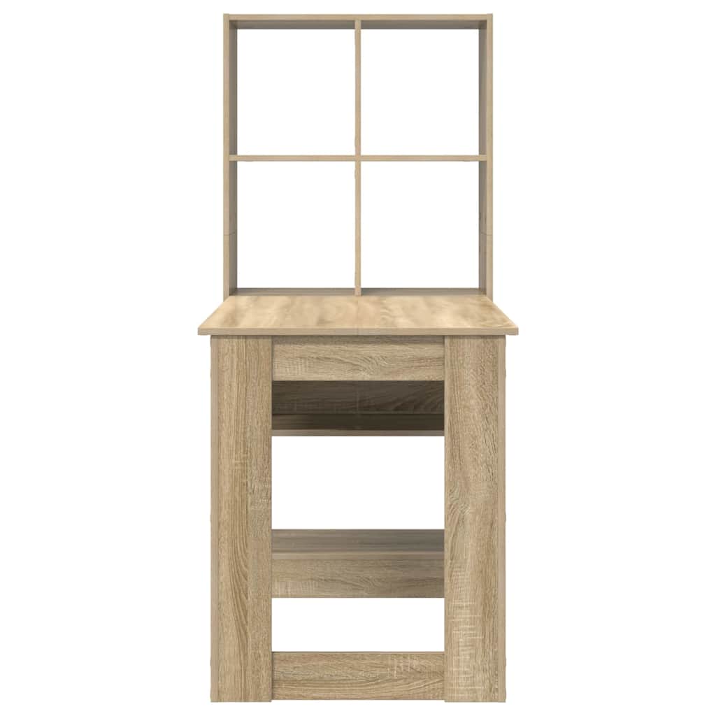 Schreibtisch Sonoma Eiche 122 x 67 x 145 cm Holzwerkstoff
