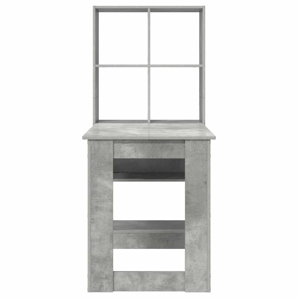 Schreibtisch Beton Grau 122 x 67 x 145 cm Holzwerkstoff