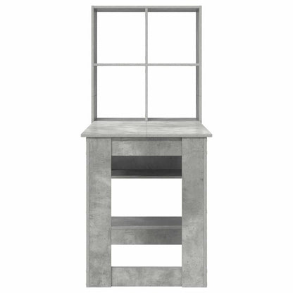 Schreibtisch Beton Grau 122 x 67 x 145 cm Holzwerkstoff