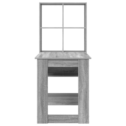 Schreibtisch Graues Sonoma 122 x 67 x 145 cm Holzwerkstoff