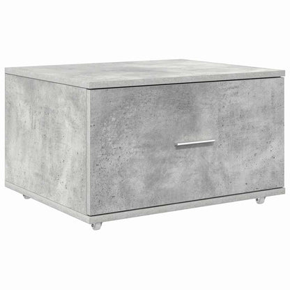 Schreibtisch Betongrau 131,5 x 50 x 106,5 cm Holzwerkstoff