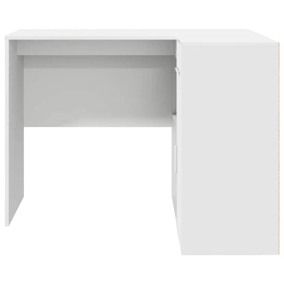 Eckschreibtisch 2 pcs Weiß 102 x 50 x 75 cm Holzwerkstoff