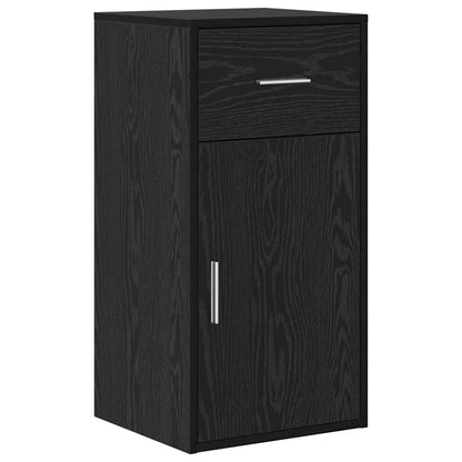 Eckschreibtisch mit Regal 2 pcs Schwarze Eiche 102 x 50 x 75 cm
