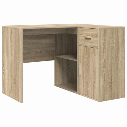 Eckschreibtisch mit Regal 2 pcs Sonoma Eiche 102 x 50 x 75 cm