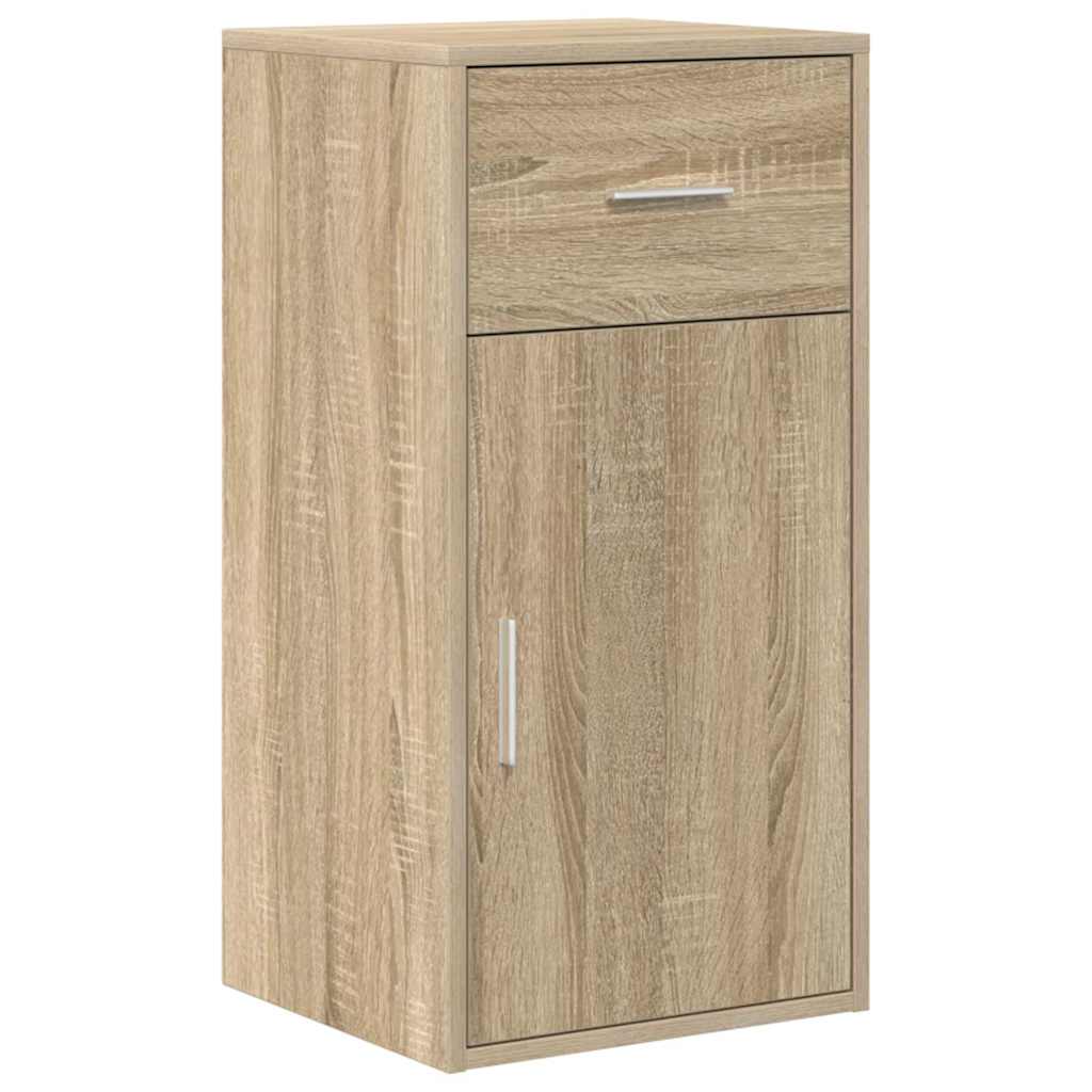 Eckschreibtisch mit Regal 2 pcs Sonoma Eiche 102 x 50 x 75 cm