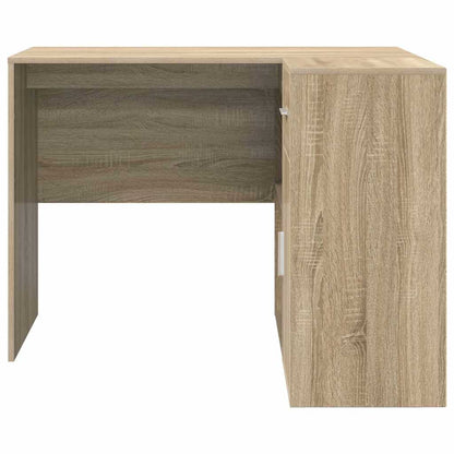 Eckschreibtisch mit Regal 2 pcs Sonoma Eiche 102 x 50 x 75 cm