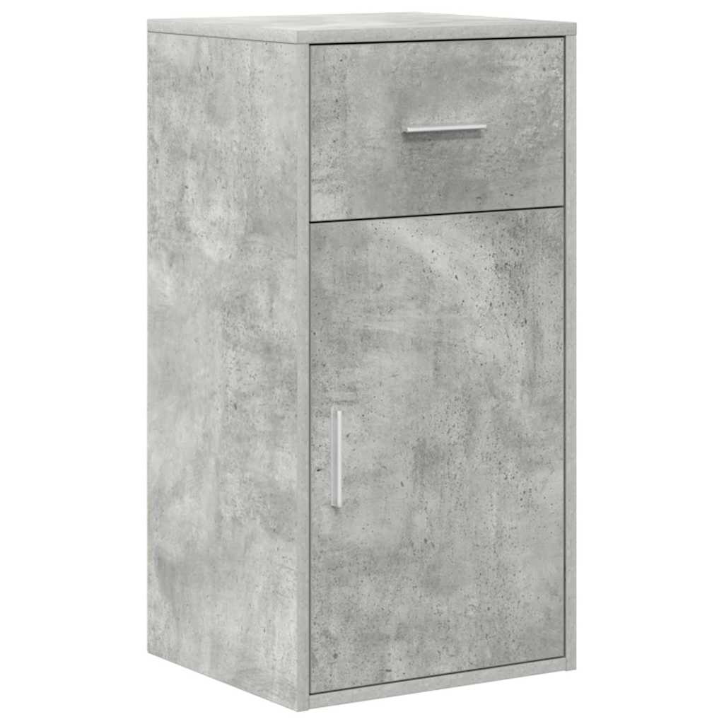 Eckschreibtisch 2 pcs Beton Grau 102 x 50 x 75 cm Holzwerkstoff