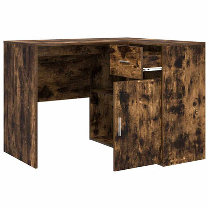 Eckschreibtisch 2 pcs Geräucherte Eiche 102 x 50 x 75 cm