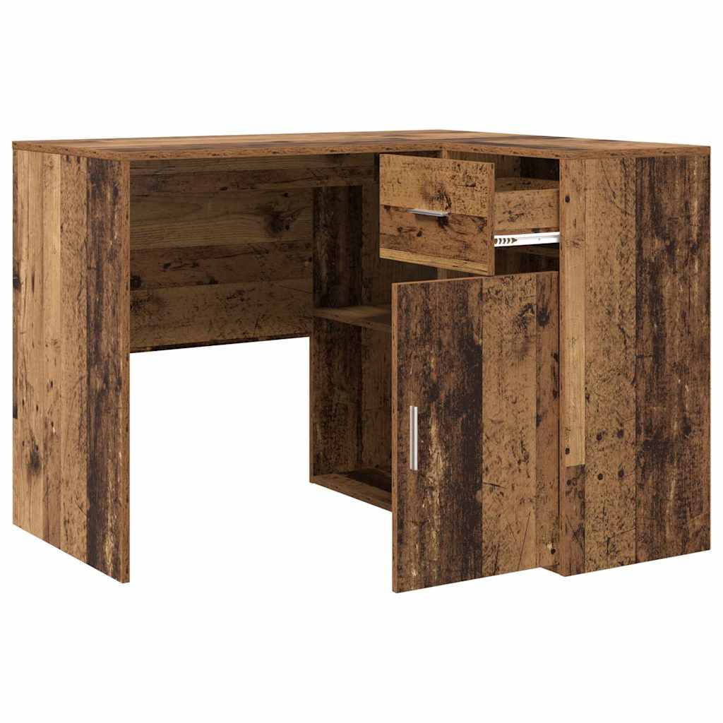 Eckschreibtisch 2 pcs Altholz 102 x 50 x 75 cm Holzwerkstoff