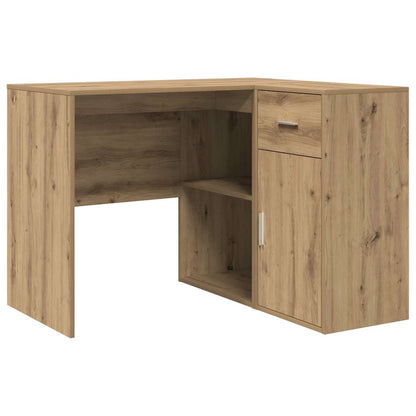 Eckschreibtisch 2 pcs Eiche handwerklich 102 x 50 x 75 cm