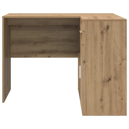 Eckschreibtisch 2 pcs Eiche handwerklich 102 x 50 x 75 cm