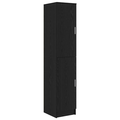 Schreibtisch 2 pcs Schwarz Eichen-Optik