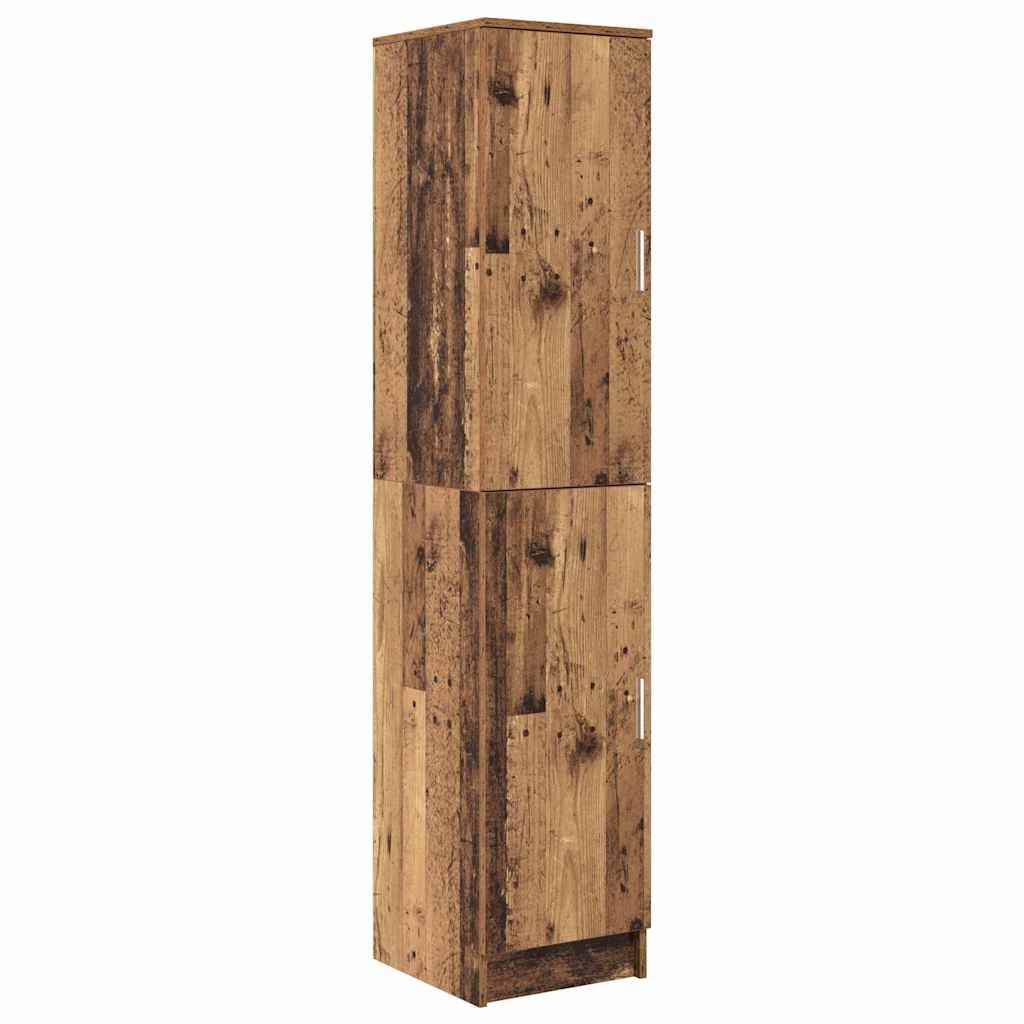 Schreibtisch mit Stauraum 2 pcs Altholz 78,5 x 37 x 154,5 cm