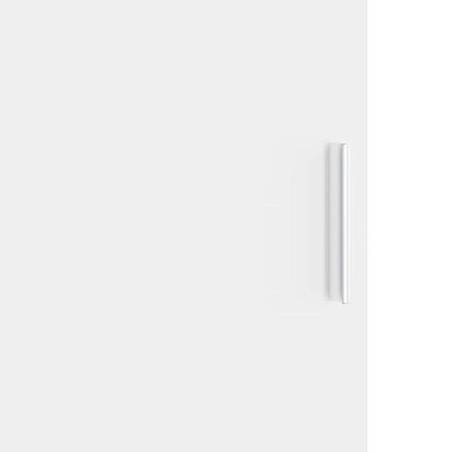 Schreibtisch mit Stauraum mit Tür 2 pcs Weiß 102 x 50 x 124 cm
