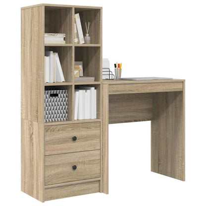 Schreibtisch mit Stauraum 2 pcs Sonoma Eiche 70 x 40 x 76 cm