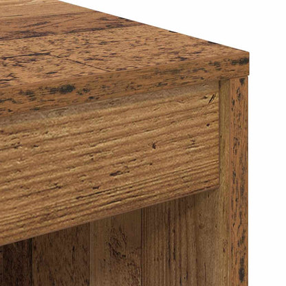 Schreibtisch mit Stauraum 2 pcs Altholz 80 x 40 x 76 cm