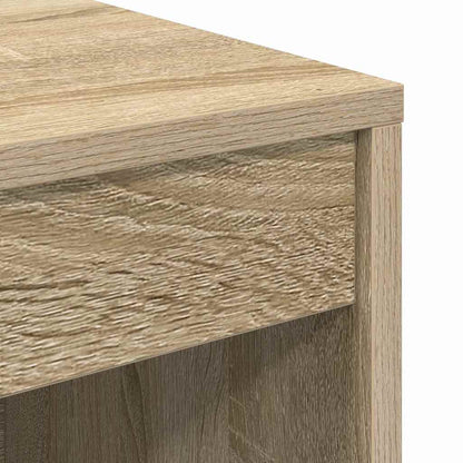 Schreibtisch mit Stauraum 2 pcs Sonoma Eiche 90 x 40 x 76 cm