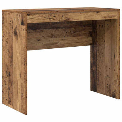 Schreibtisch mit Stauraum 2 pcs Altholz 90 x 40 x 76 cm
