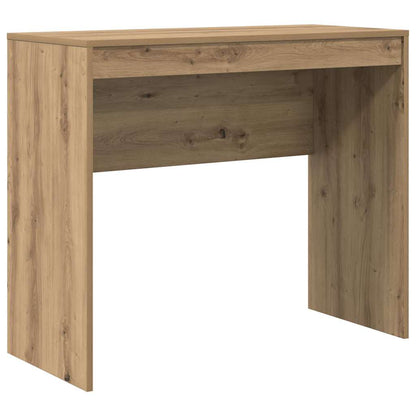 Schreibtisch mit Stauraum mit Regal 2 pcs Eiche handwerklich