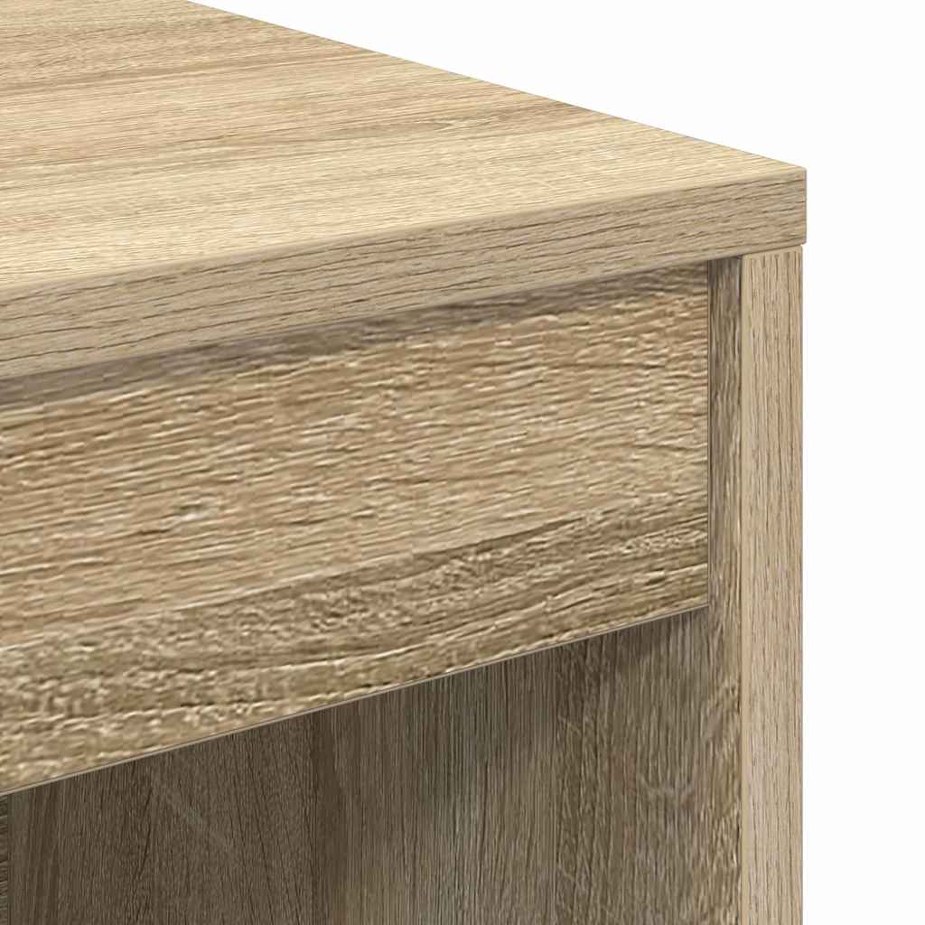 Schreibtisch mit Stauraum 2 pcs Sonoma Eiche 100 x 40 x 76 cm