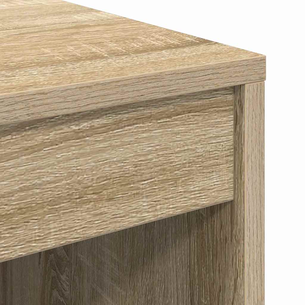 Schreibtisch mit Stauraum 2 pcs Sonoma Eiche 60 x 50 x 76 cm