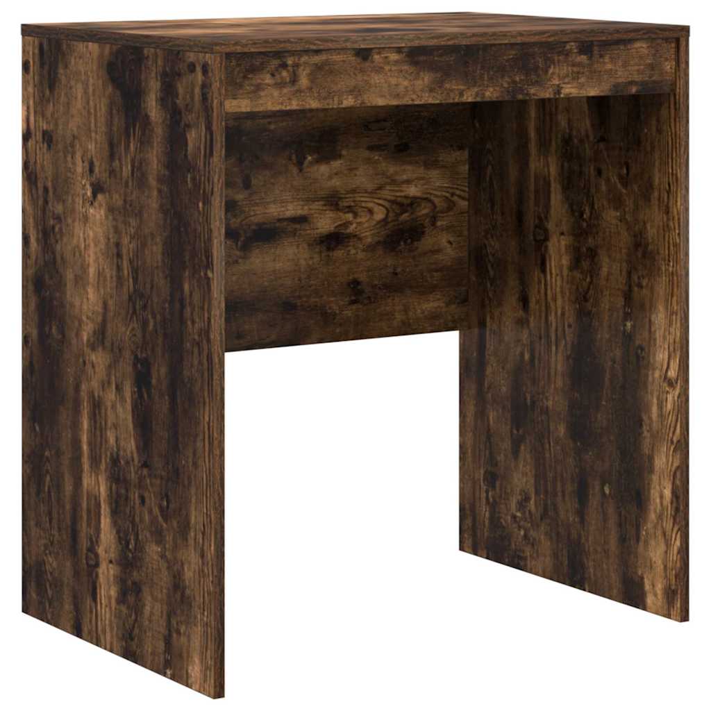 Schreibtisch mit Stauraum mit Regal 2 pcs Geräucherte Eiche