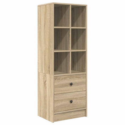 Schreibtisch mit Stauraum 2 pcs Sonoma Eiche 80 x 50 x 76 cm