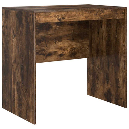 Schreibtisch mit Stauraum mit Regal 2 pcs Geräucherte Eiche