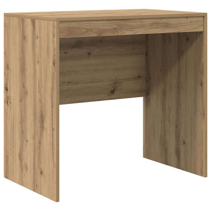Schreibtisch mit Stauraum mit Regal 2 pcs Eiche handwerklich