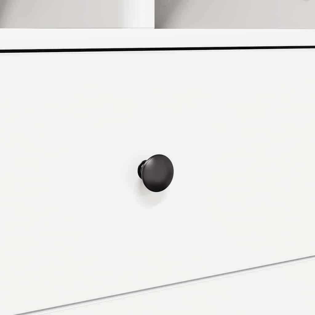 Schreibtisch mit Stauraum mit Regal 2 pcs Weiß 100 x 50 x 76 cm