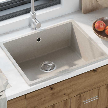 Küchen-Spüle Beige 54 x 44 x 20 cm Granit