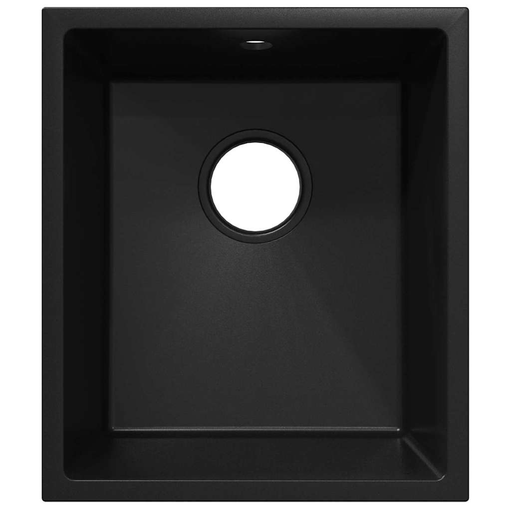Küchen-Spüle Schwarz 38 x 44 x 20 cm Granit